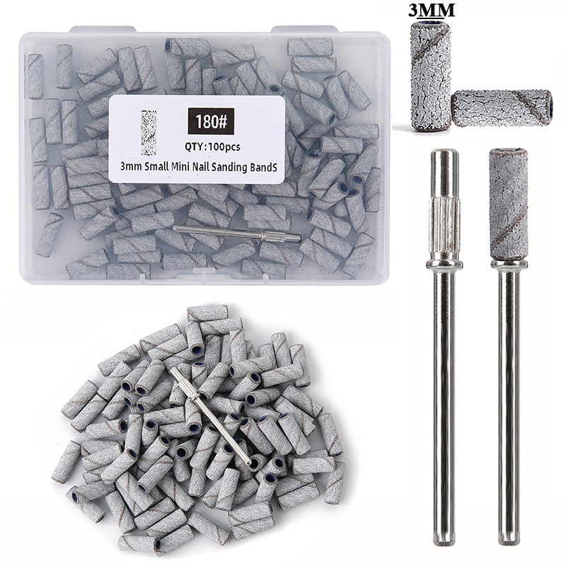 Power Tools Jobs - 100pcs/box 3mm Mini Sanding Bands With