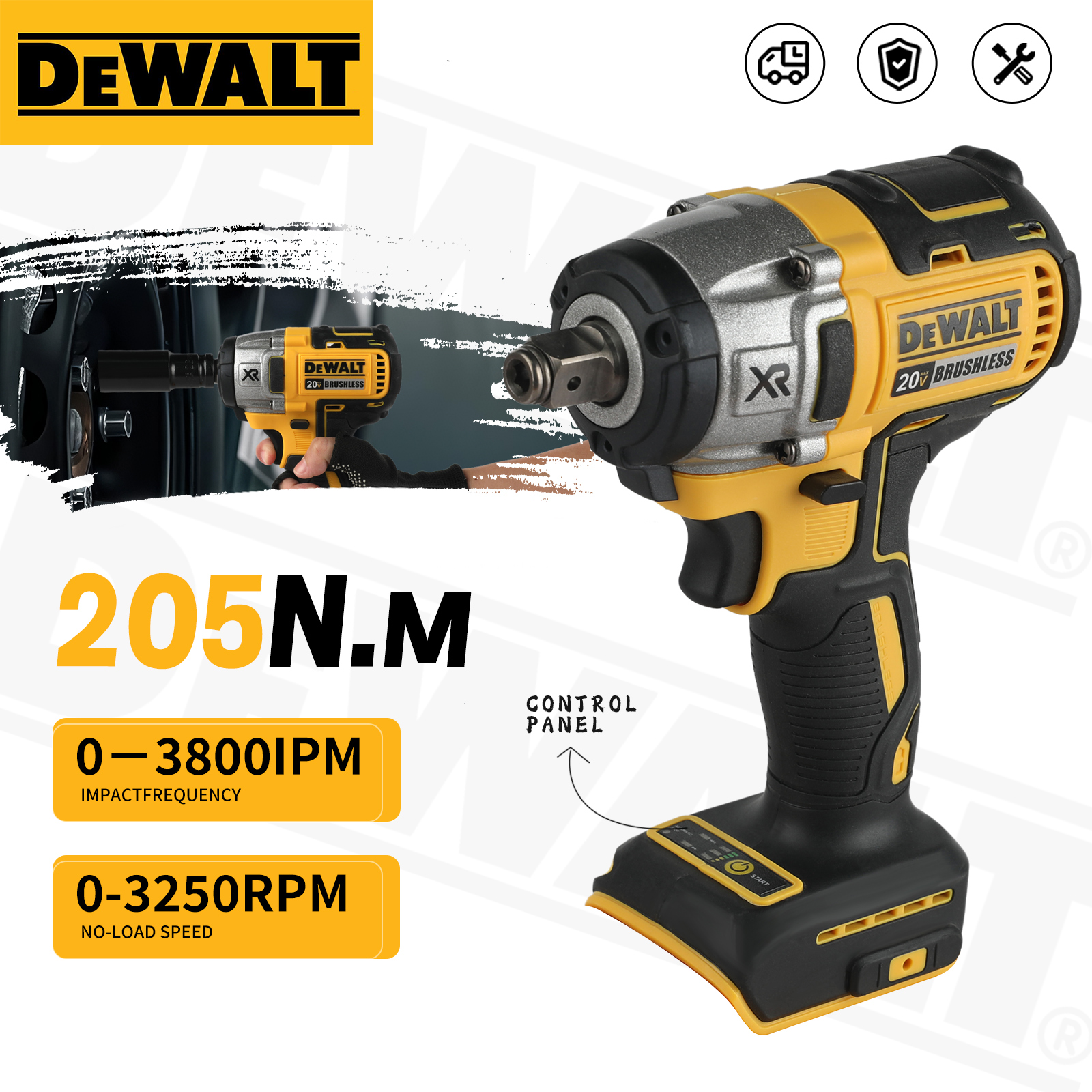 Dewalt Power Tools Xr - DEWALT DCF880 20V Max XR Brushless