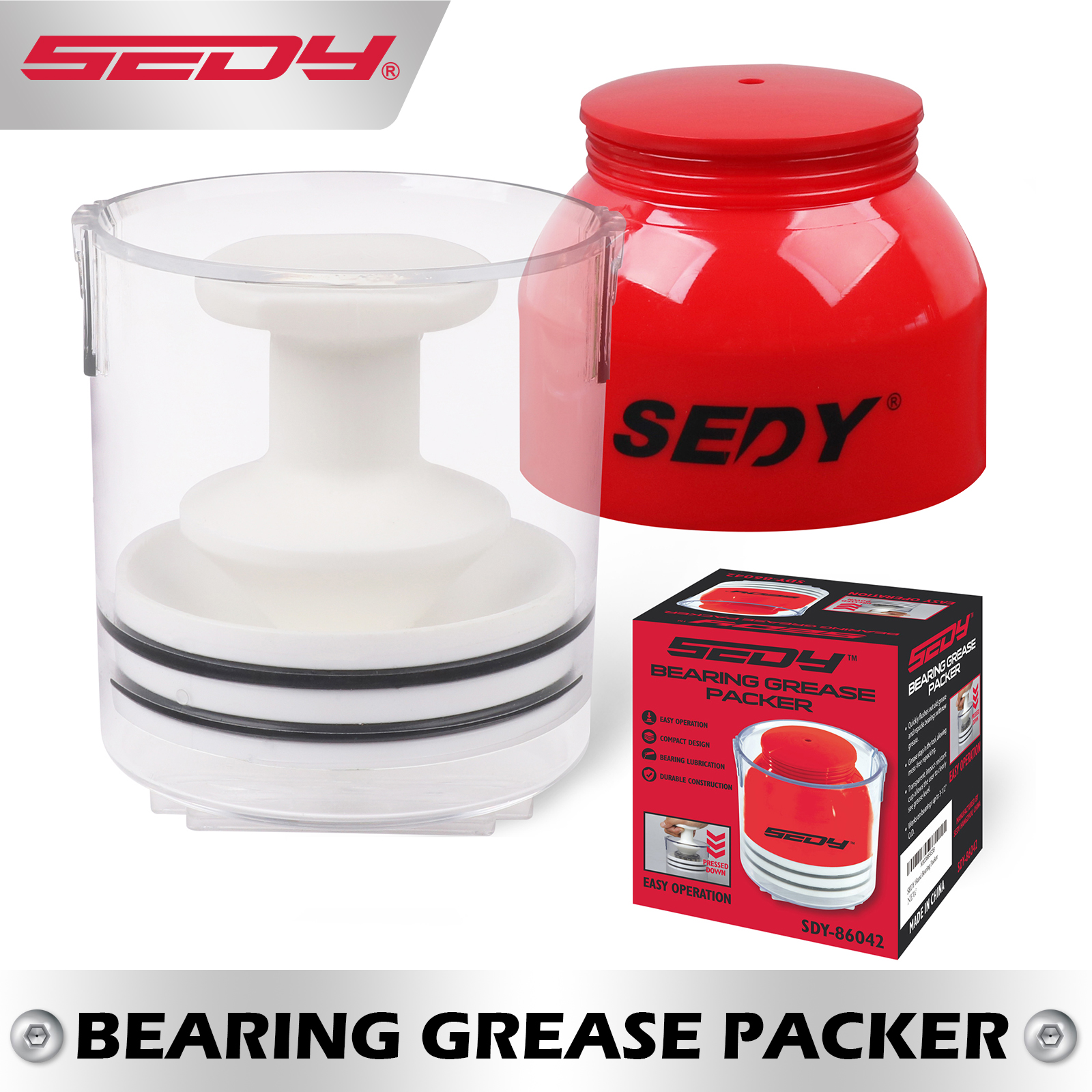 Power Tools Grease - SEDY Premium Wheel Bearing Grease Packer