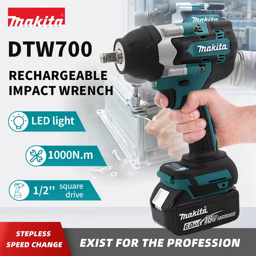 Power Tools Jack - Makita DTW700 18V Brushless Electric Wrench