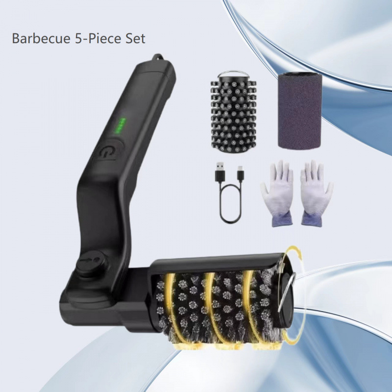 Power Tools Grease - Cordless Electric BBQ Grill Brush, Rechargeable