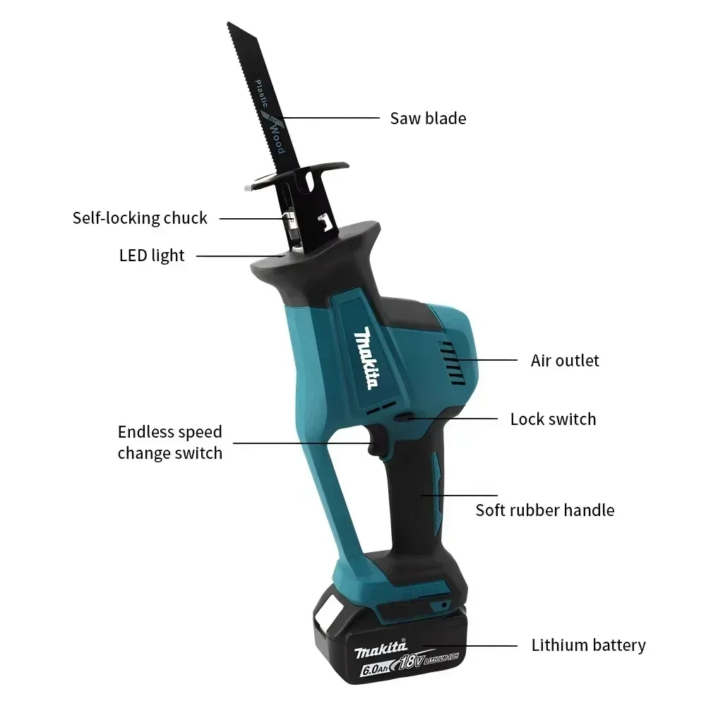 Makita Cutting Saw Portable Sa - Reciprocating Saw Cordless incelemesi ve fiyatı