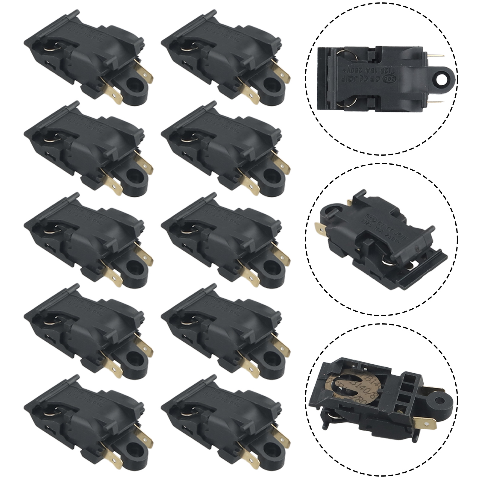 10pcs Electric Kettle Switch 1 - Power Tools Jb incelemesi ve fiyatı