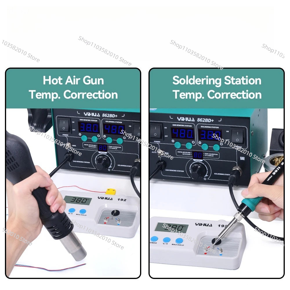 YIHUA 862BD+ Hot Air Gun Solde - Power Tools Used In Welding incelemesi ve fiyatı