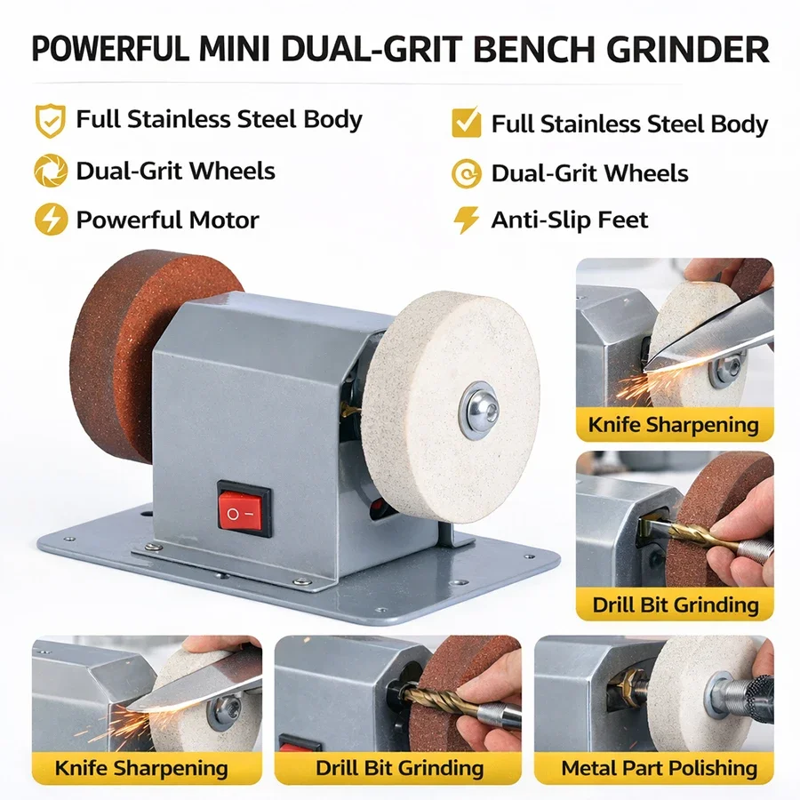 Mini Electric Bench Grinder Sh - Power Tools Grinder incelemesi ve fiyatı