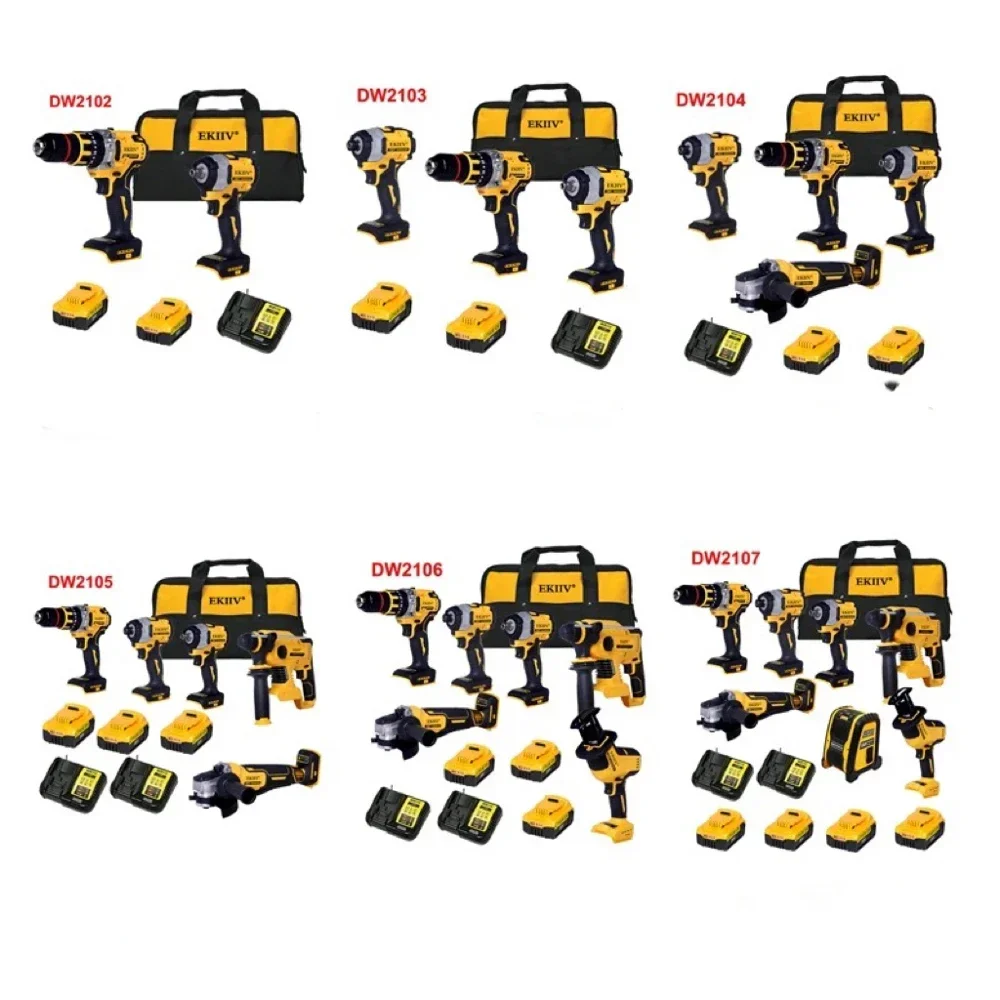 EKIIV Wholesale Cordless Power - Power Tools Combo Kits incelemesi ve fiyatı