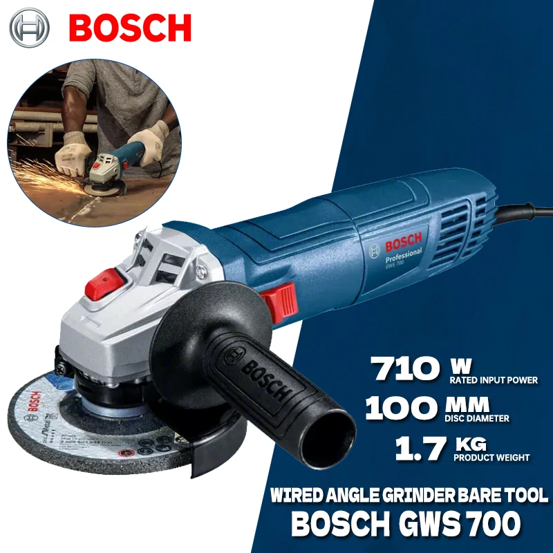 BOSCH GWS 700 Wired Angle Grin - Power Tools Grinder incelemesi ve fiyatı