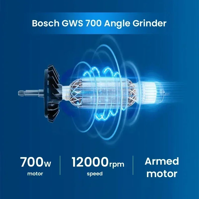 BOSCH GWS 700 Wired Angle Grin - Power Tools Grinder incelemesi ve fiyatı