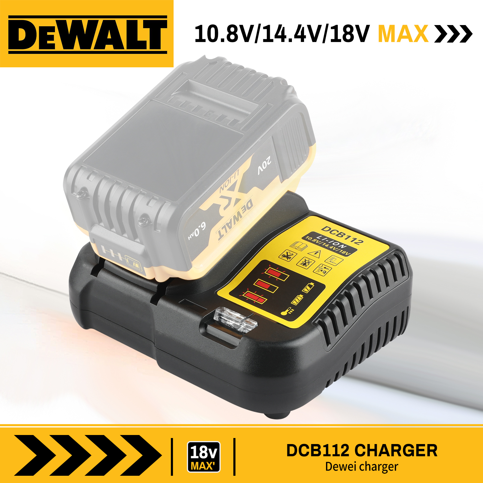 NEW 2026 DCB112 Smart Li-ion C - Dewalt Power Tools Xr incelemesi ve fiyatı