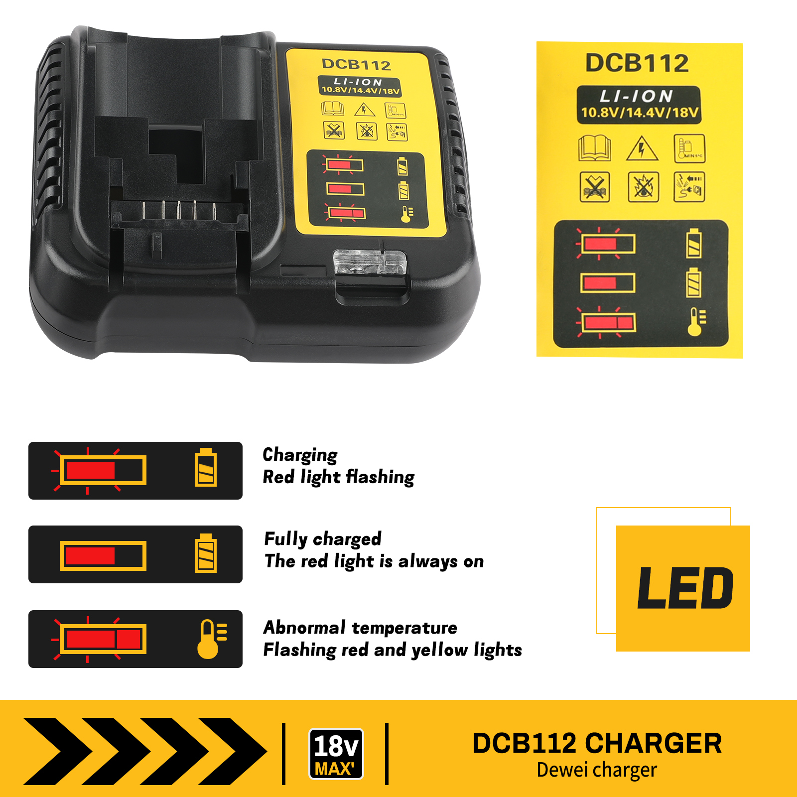 NEW 2026 DCB112 Smart Li-ion C - Dewalt Power Tools Xr incelemesi ve fiyatı