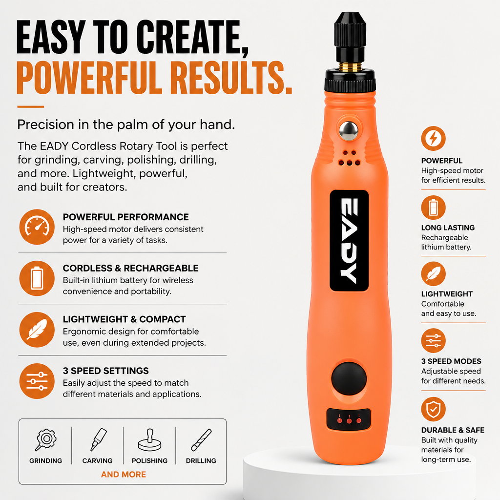 USB Cordless Rotary Tool Kit – - Power Tools For Woodworking incelemesi ve fiyatı