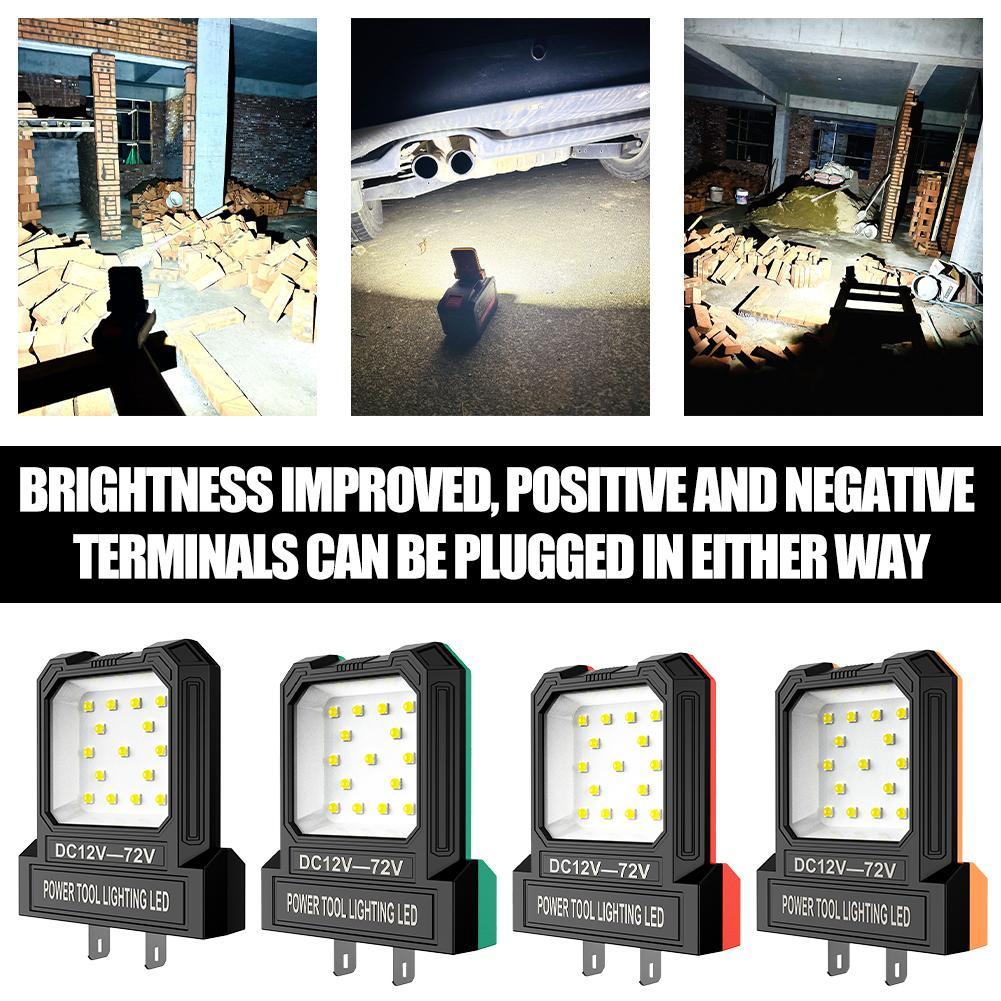Car Repair Work Light DC 12-72 - Power Tools Battery Repair incelemesi ve fiyatı