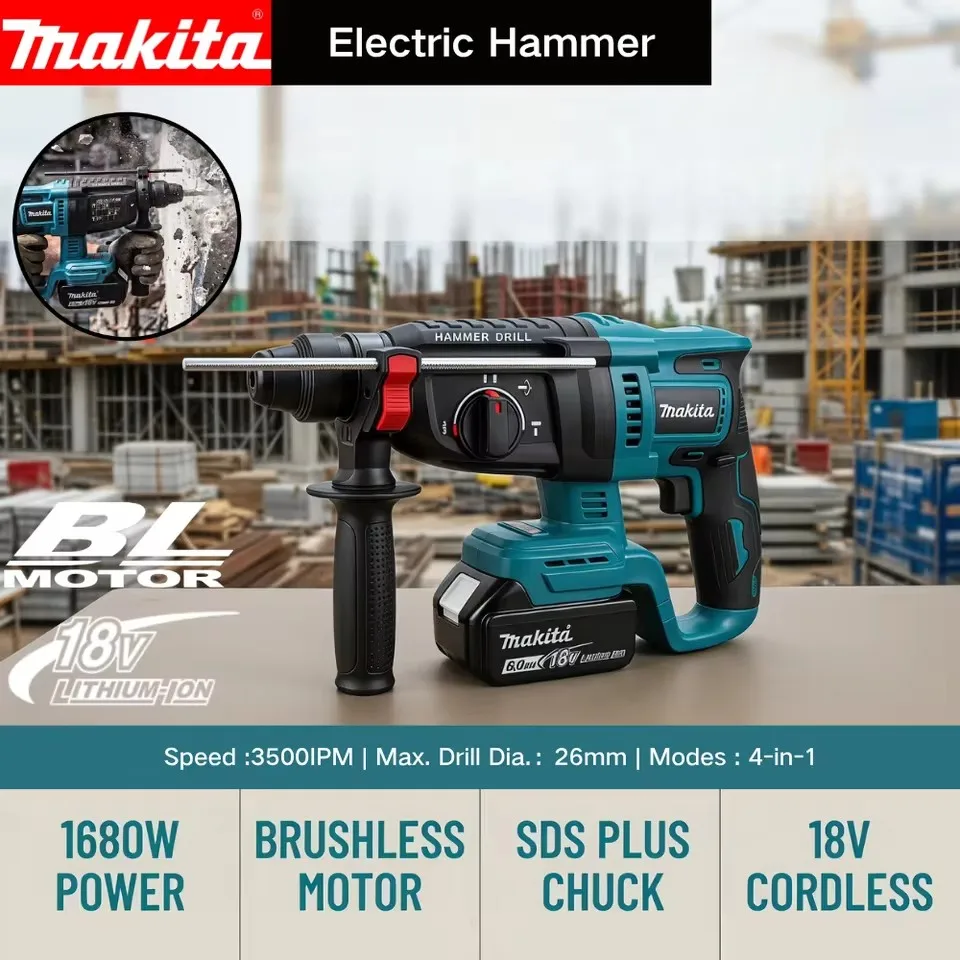 Makita 26MM Brushless Electric - Power Tools Jack incelemesi ve fiyatı