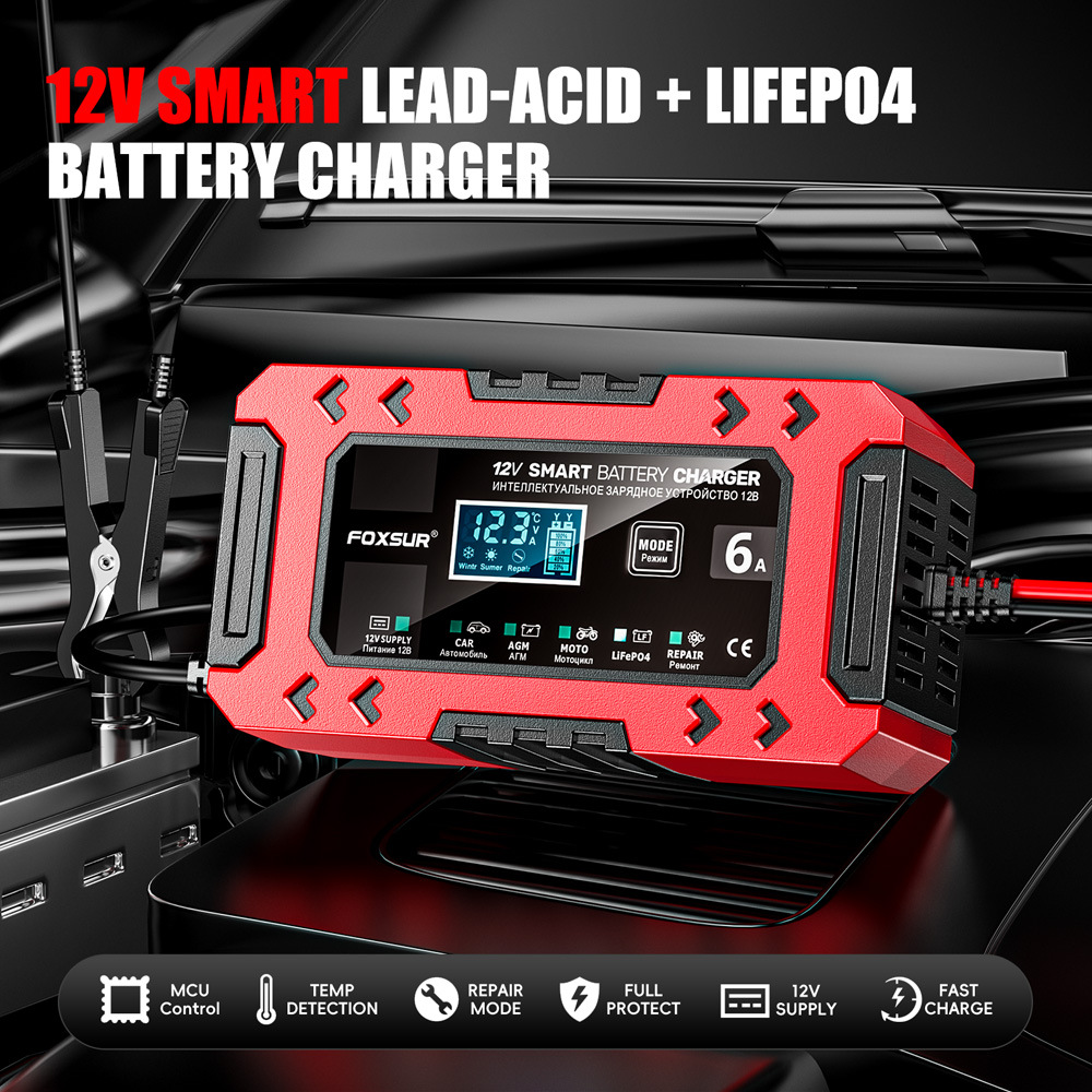12V6A Intelligent Car & Motorc - Power Tools Battery Repair incelemesi ve fiyatı