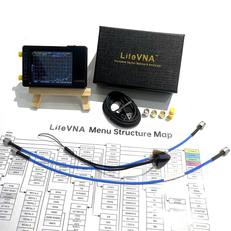 HOSHI LiteVNA64 50kHz-6.3GHz V - Power Tools Vector incelemesi ve fiyatı