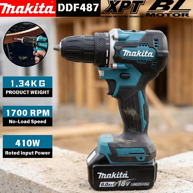 Makita DDF487 Cordless Driver  - Power Tools Jack incelemesi ve fiyatı