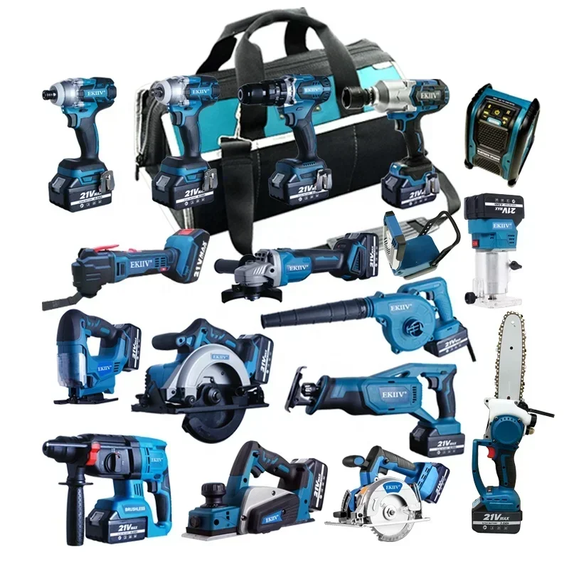EKIIV power drill tools combo  - Power Tools Combo Kits incelemesi ve fiyatı
