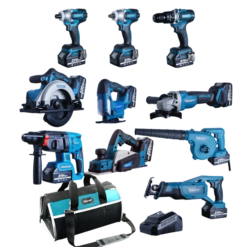 EKIIV power drill tools combo  - Power Tools Combo Kits incelemesi ve fiyatı
