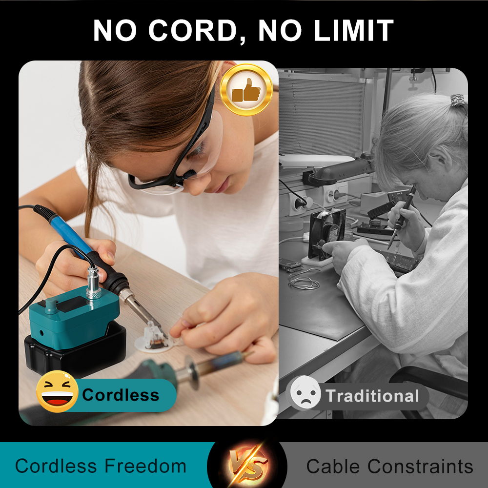 Cordless Electric Soldering Ir - Power Tools Battery Repair incelemesi ve fiyatı