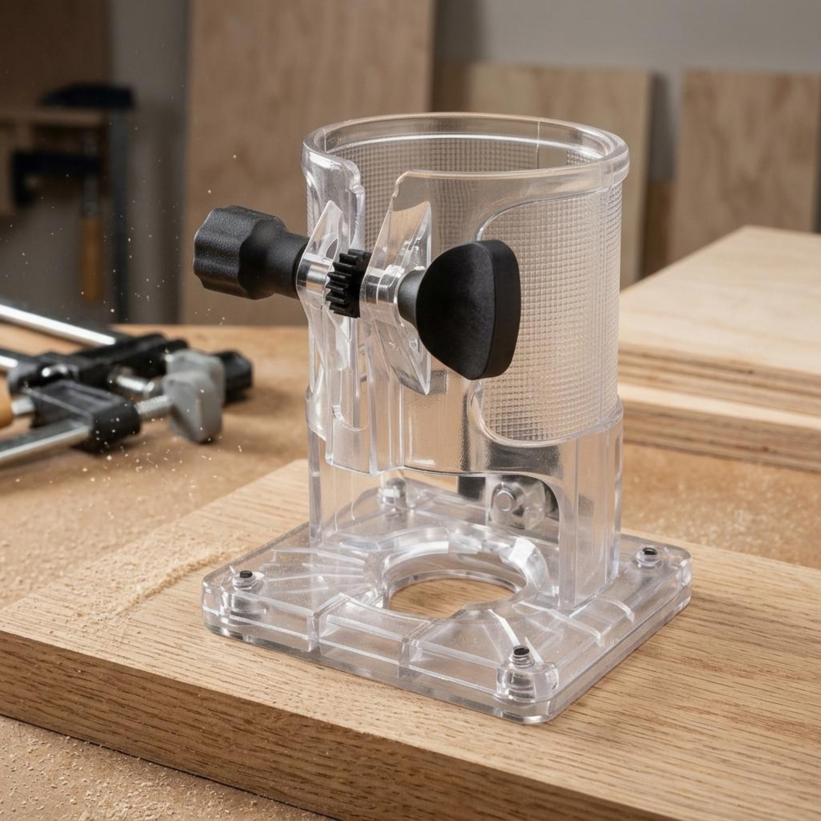 Transparent Trimmer Router Gua - Power Tools For Woodworking incelemesi ve fiyatı