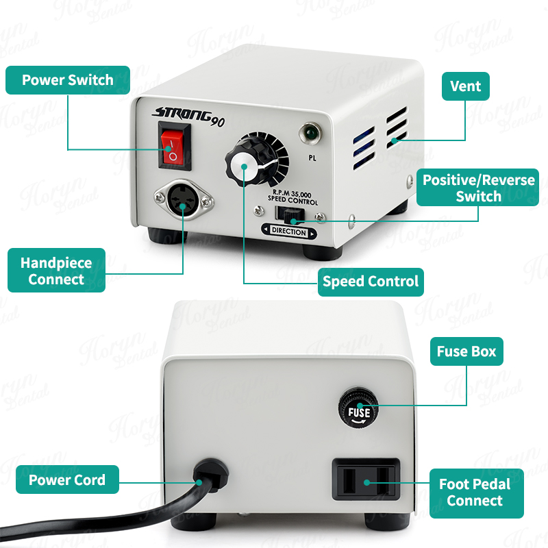65W Strong 90 Micromotor 102L/ - Power Tools Jack incelemesi ve fiyatı
