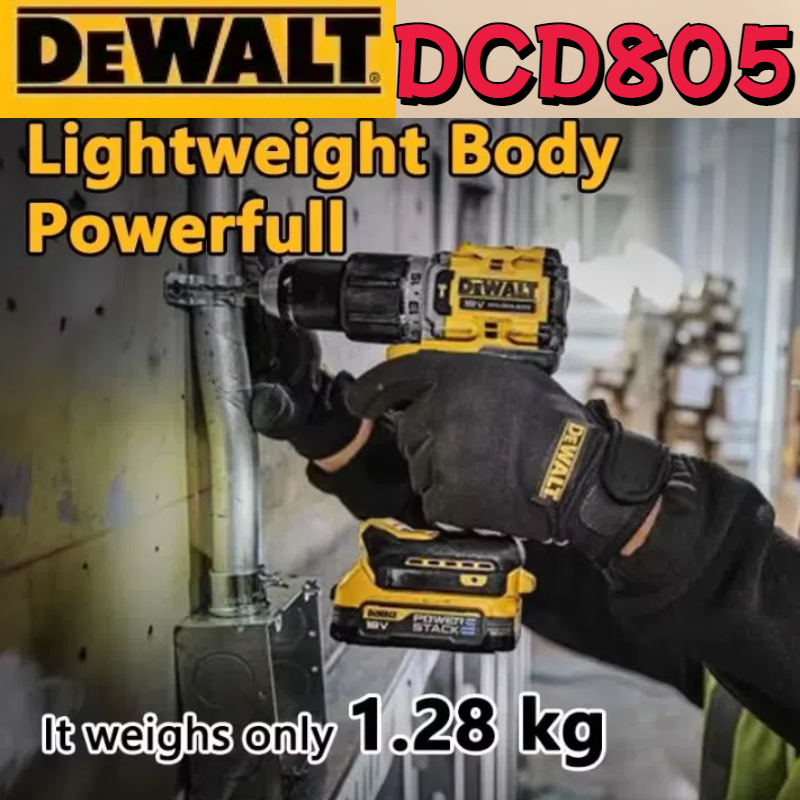 DEWALT DCD805 For 18V-20V Batt - Dewalt Power Tools Xr incelemesi ve fiyatı