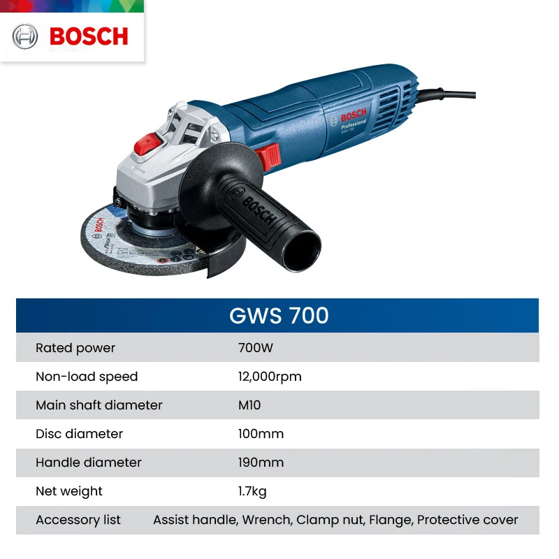 Bosch GWS700 Electric Angle Gr - Power Tools Grinder incelemesi ve fiyatı